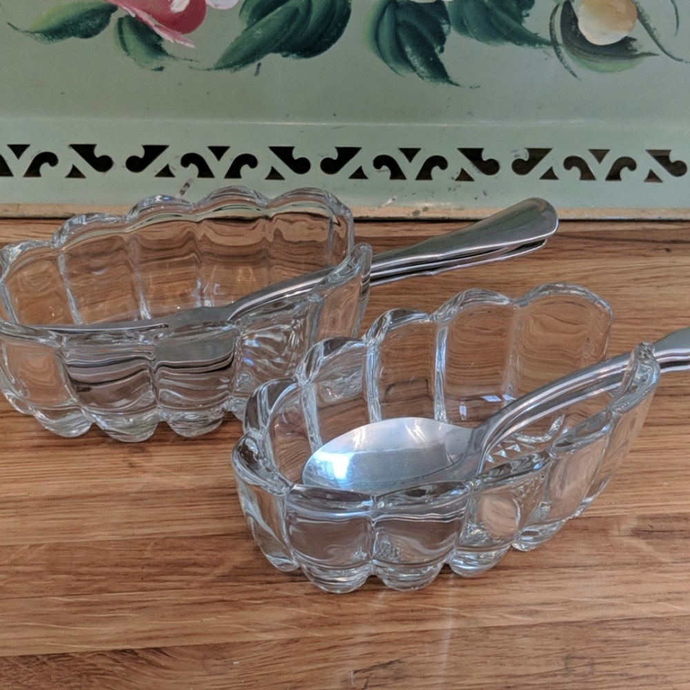Vintage Princess House Flatware Buffet Holders